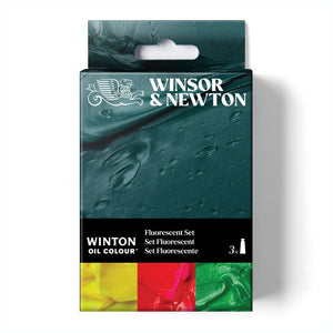 Winton Oil Colour Fluorescent Set 3x37ml