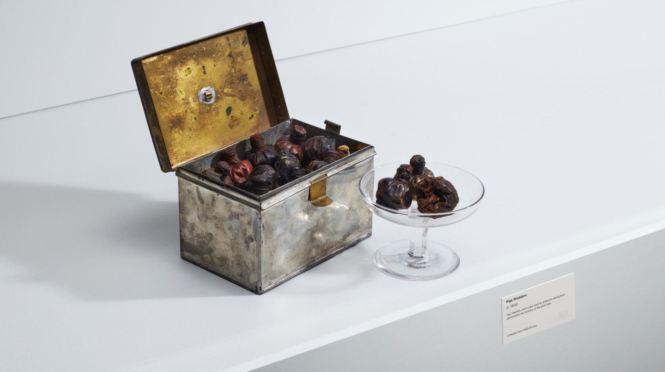 Winsor & Newton Archive: Items of Intrigue - Portable paint, from pig bladders to paint tubes