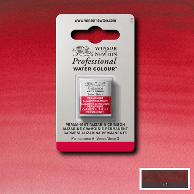 Professional Watercolour - Permanent Alizarin Crimson – Winsor & Newton NA