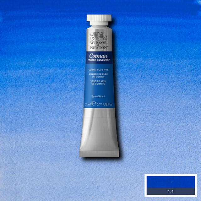 Colton Blue Cotman Watercolour - Cobalt Blue Hue – Winsor & Newton NA