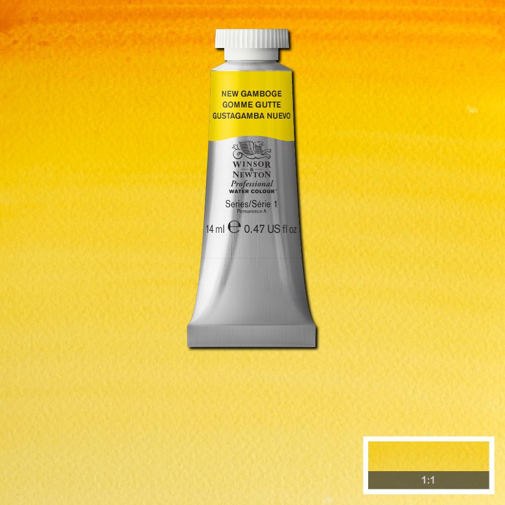Professional Watercolour - New Gamboge – Winsor & Newton NA