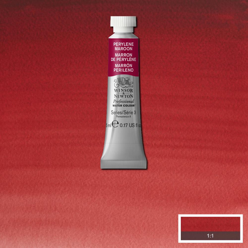 Pr179 Professional Watercolour - Perylene Maroon – Winsor & Newton NA