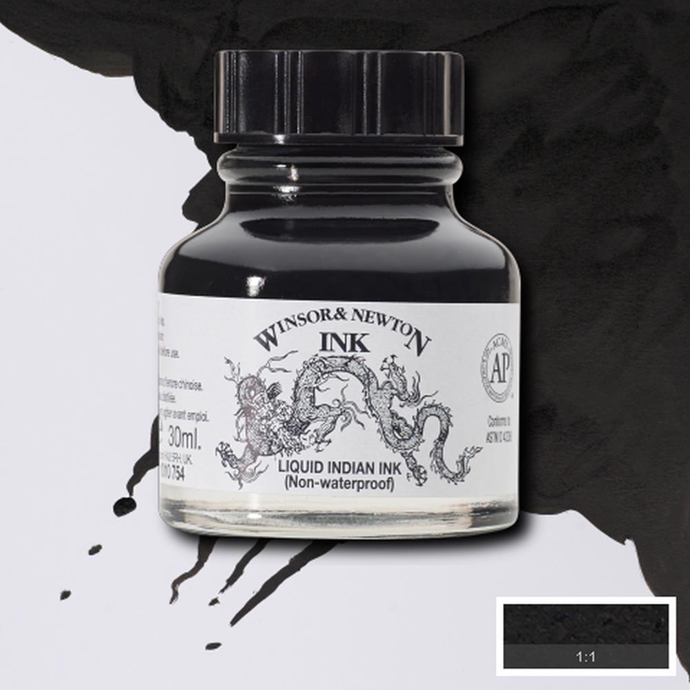 Indin Ink Drawing Ink - Liquid Indian Ink – Winsor & Newton NA