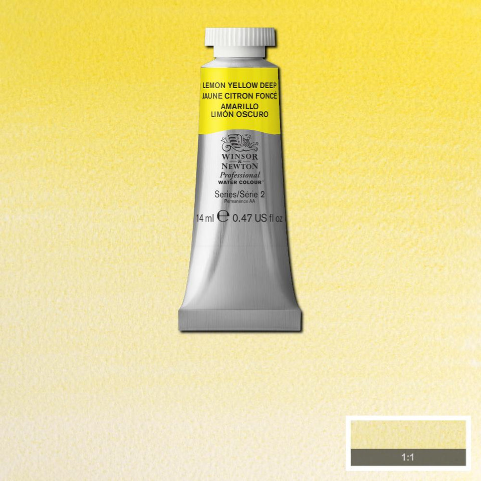Professional Watercolour - Lemon Yellow Deep – Winsor & Newton NA