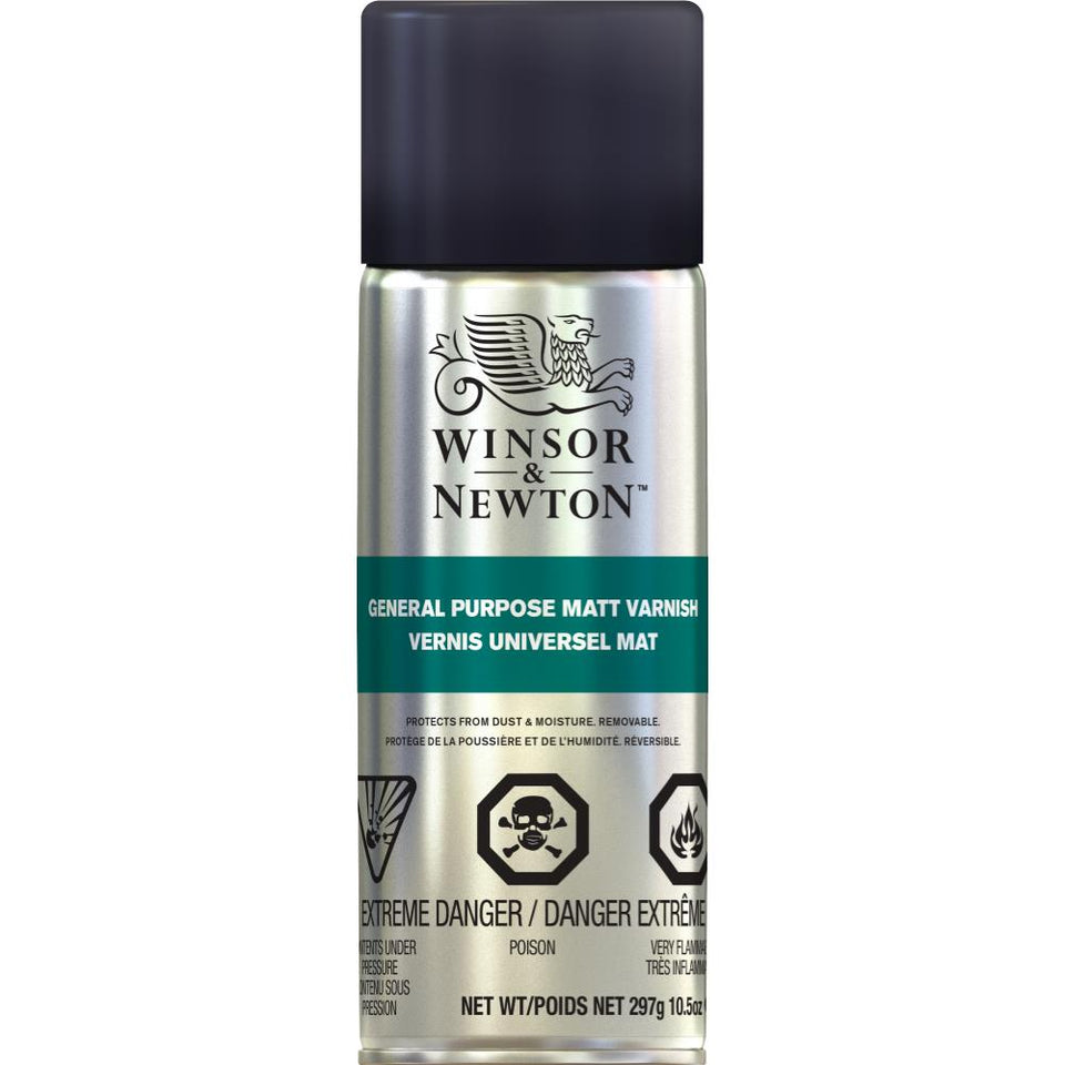 Winsor & Newton All Purpose Matt Spray Paint varnish