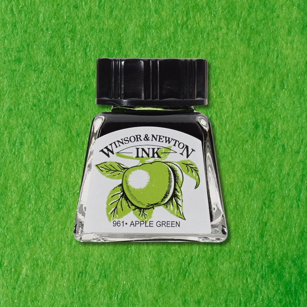 Woman Apple Ink Drawing Ink - Apple Green – Winsor & Newton NA