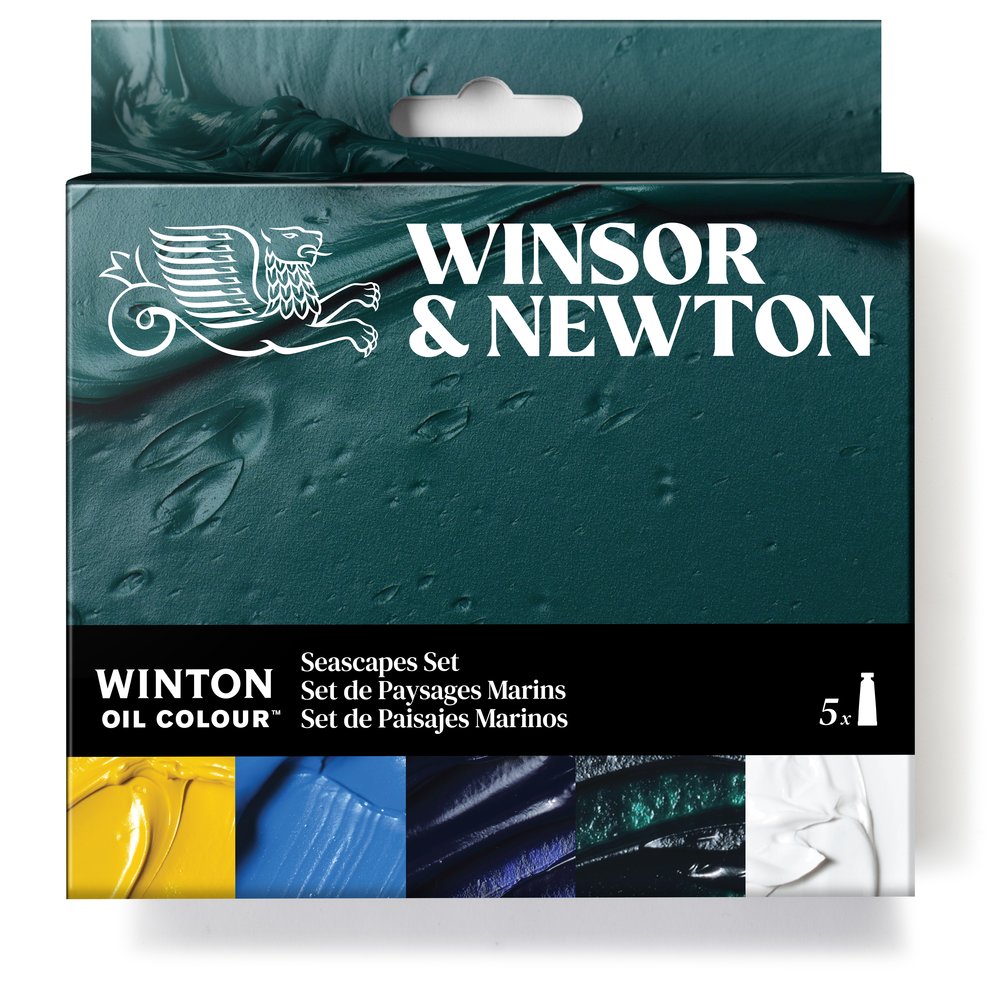 Windsorton Color Winton Oil Colour Seascape Set 5x37ml – Winsor & Newton NA