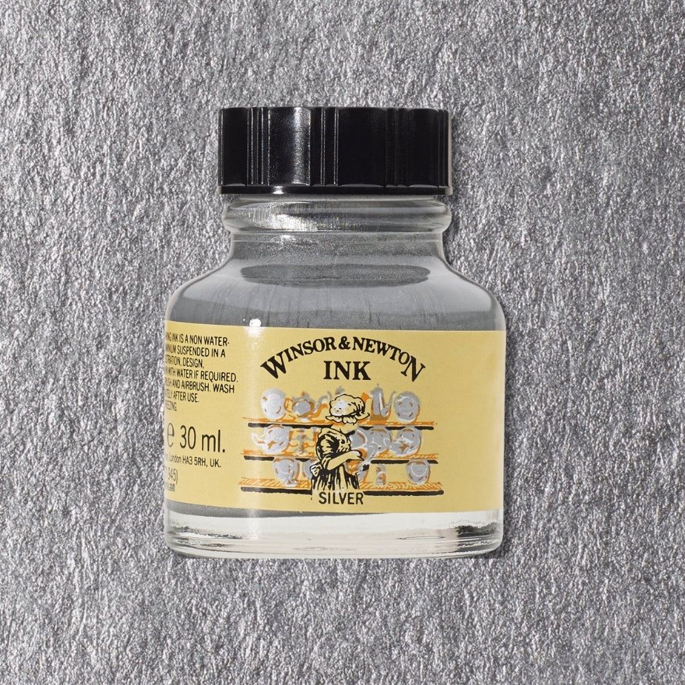 Silver Mirror Ink Drawing Ink - Silver – Winsor & Newton NA
