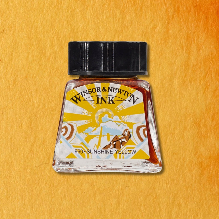 Drawing Inks: Fast-Drying, Water Resistant & Vibrant – Winsor & Newton NA