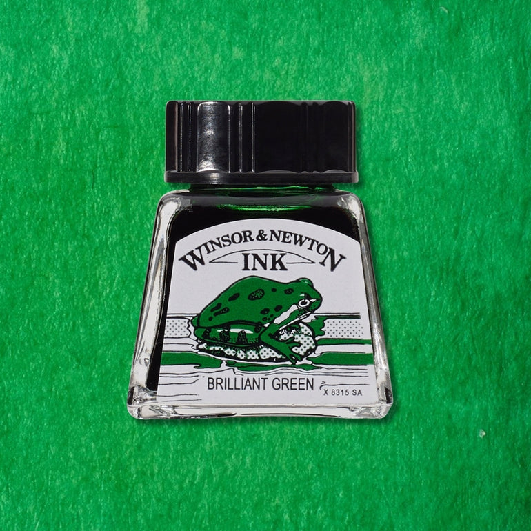 New Ground Ink Drawing Inks: Fast-Drying, Water Resistant & Vibrant – Winsor & Newton NA