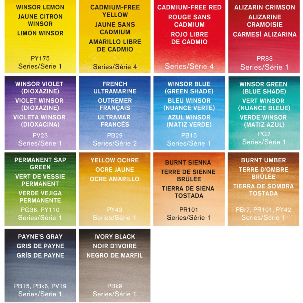 Windsorton Color Professional Watercolour Field Set – Winsor & Newton NA