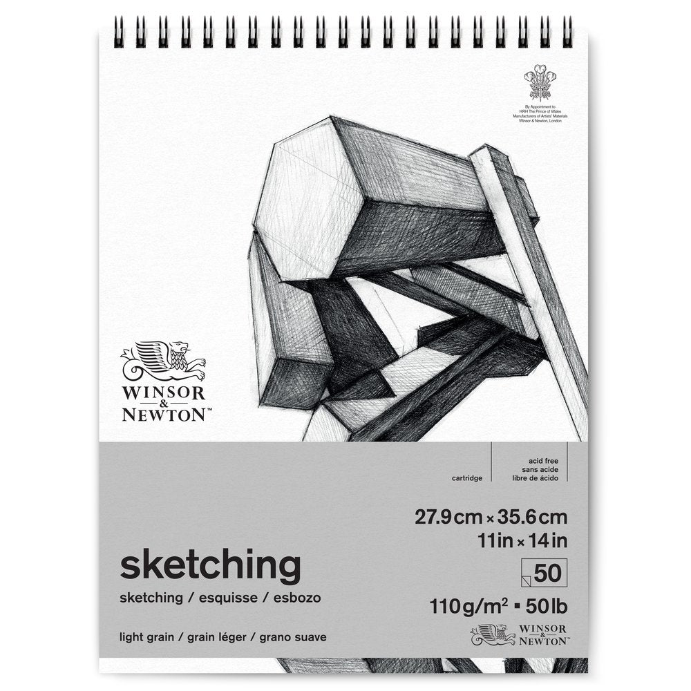 Expanded Drawing Paper Drawing & Sketching - Spiral Cartridge Paper - 110gsm – Winsor & Newton NA