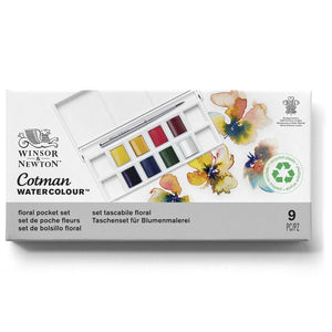 Cotman Watercolour Floral Pocket Set