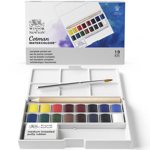 Cotman Watercolours Compete Pocket Set