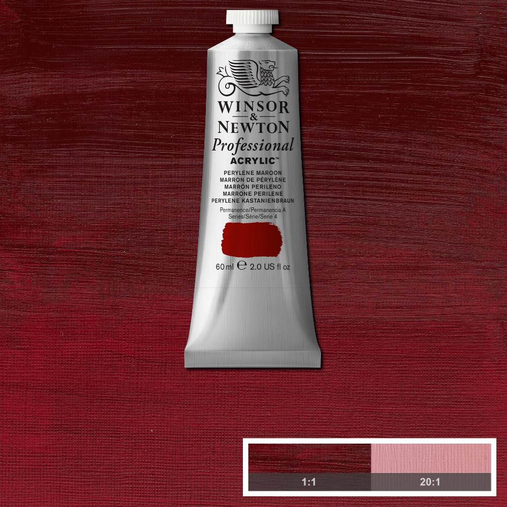 Pr179 Professional Acrylic - Perylene Maroon – Winsor & Newton NA