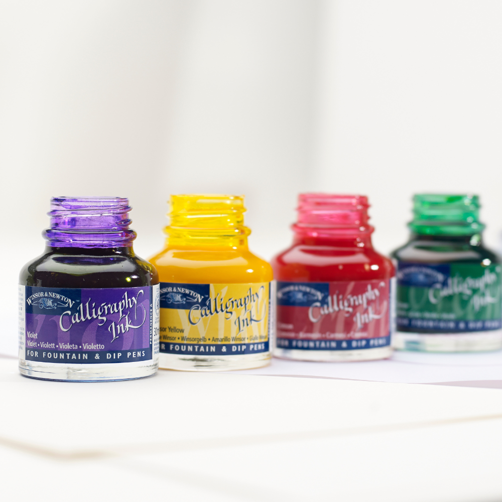 Printmaking Ink Violet Color Calligraphy Ink - Violet – Winsor & Newton NA